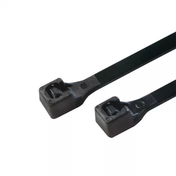 LogiLink KAB0001B standartiniai kabelių raiščiai, 10 cm, juodi, nailoniniai, pakuotė po 100 vnt.