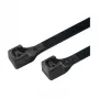 LogiLink KAB0002B kabelių raiščiai 150 mm x 2,5 mm, juodi, 100 vnt.