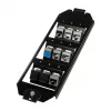 Logilink Keystone Floor Box Insert 3 x 3 moduliams, juodas | Kur.lt
