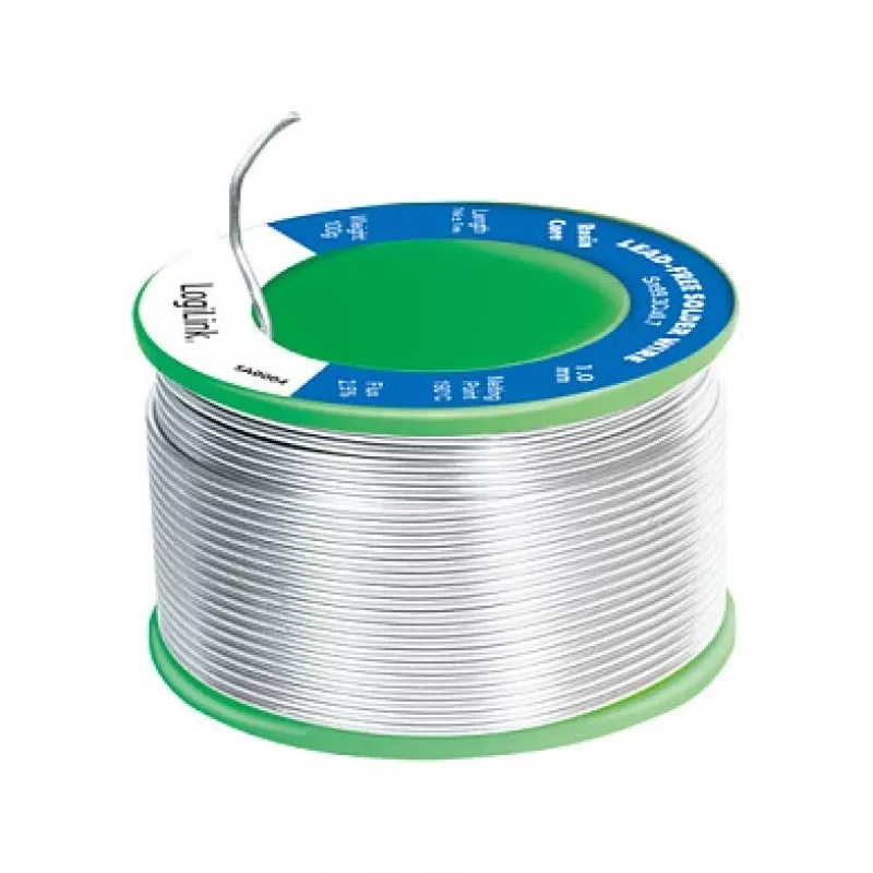 LOGILINK Bešvinis lydmetalis 1 mm 100 g Sn99.3Cu0.7 su No-Clean fliusu