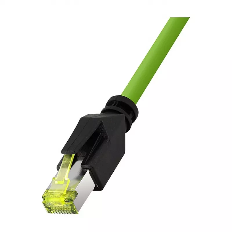 LOGILINK M12 CAT6A pramoninis jungiamasis kabelis, PUR, M12 X-kodavimas į RJ45, 0,25 m