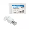 LogiLink Modular Plug RJ45 Cat.6A, UTP, Toolless, Baltas