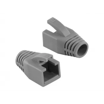 LogiLink MP0035 RJ45 apsauginiai gaubtėliai, pilki, 50 vnt. pak.
