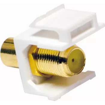 LogiLink NK0026 RCA lizdas – F tipo lizdas adapteris, geltonas