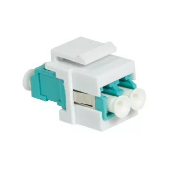 LogiLink NK0031 Keystone LC-Duplex Multimode OM3/OM4 šviesolaidžio mova, aqua