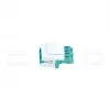 LogiLink NK0031 Keystone LC-Duplex Multimode OM3/OM4 šviesolaidžio mova, aqua