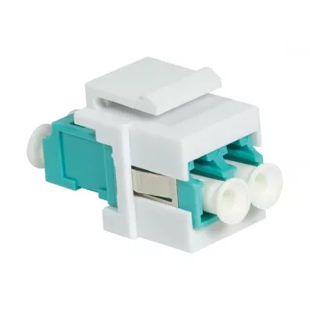 LogiLink NK0031 Keystone LC-Duplex Multimode OM3/OM4 šviesolaidžio mova, aqua