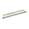 LogiLink NK4039 Keystone Patch Panel, 24 Portai, 0.5U, Ekranuotas, Pilkas - 19 colių stovo montavimui