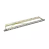 LogiLink NK4039 Keystone Patch Panel, 24 Portai, 0.5U, Ekranuotas, Pilkas - 19 colių stovo montavimui