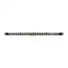 LogiLink NK4040 24 prievadų ekranuotas Keystone pataisų skydelis, 0,5U, juodas
