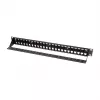 LogiLink NK4045 Keystone pataisos skydas 1U 48 prievadų neekranuotas juodas