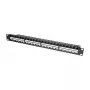 LogiLink NK4045 Keystone pataisos skydas 1U 48 prievadų neekranuotas juodas