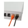 LOGILINK NP0094 Konsolidacijos taško dėžutė, 12 prievadų, ant stalo/sienos/DIN bėgio, šviesiai pilka