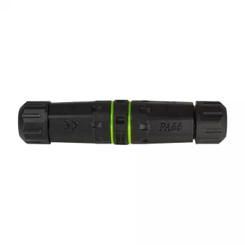 LOGILINK lauko optinio pluošto dvigubas SC jungtis su 2 kabelių įvadais, IP67, juoda