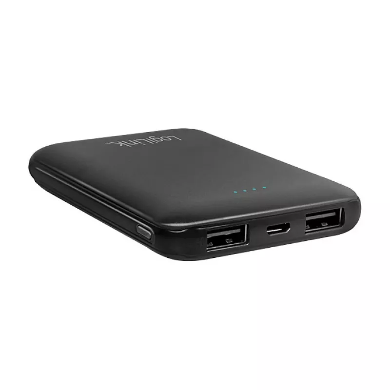 LogiLink PA0202 Power Bank 5000mAh juodos spalvos
