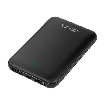 LogiLink PA0202 Power Bank 5000mAh juodos spalvos