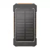 LogiLink PA0321 Saulės energijos power bank 6000 mAh su USB-C, IP65, juodas