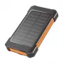LogiLink PA0321 Saulės energijos power bank 6000 mAh su USB-C, IP65, juodas