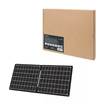 LOGILINK PA0341 Sulankstomas saulės baterijos modulis – 30 W, USB-C ir USB-A bei DC išėjimai, monokristalinis, IPX4 atsparus purslams