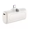 LogiLink PA0349W Mobilus maitinimo bankas, 5000 mAh, LiPo, Įmontuotas sulankstomas USB-C kištukas ir USB-C prievadas, Balta