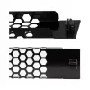 LogiLink PN110B 19 inch 1U ventiliuojamas stovo skydelis, juodas (RAL 9005)