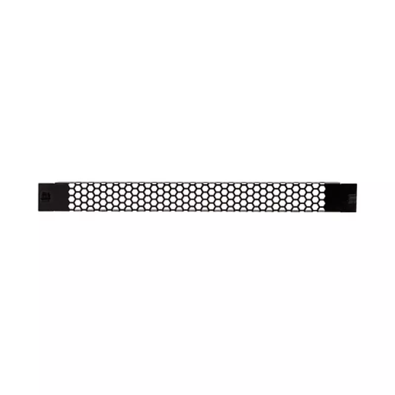 LogiLink PN110B 19 inch 1U ventiliuojamas stovo skydelis, juodas (RAL 9005)