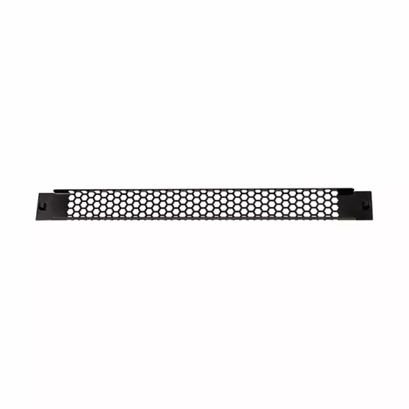 LogiLink PN110B 19 inch 1U ventiliuojamas stovo skydelis, juodas (RAL 9005)