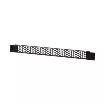 LogiLink PN110B 19 inch 1U ventiliuojamas stovo skydelis, juodas (RAL 9005)