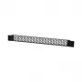 LogiLink PN110B 19 inch 1U ventiliuojamas stovo skydelis, juodas (RAL 9005)