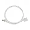LogiLink Professional CAT 6a S/FTP prailginimo laidas, RJ-45 kištukas–lizdas, 1 m, baltas, LSZH, Snagless