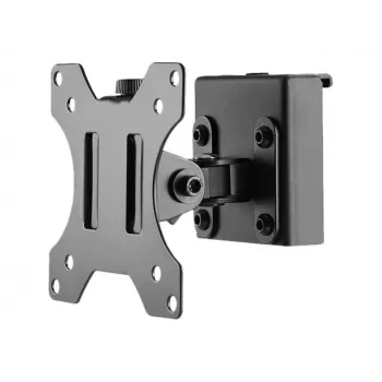 LOGILINK Slatwall Pivot Monitor Mount, 13-27 col., VESA 75/100, 8 kg, juodos spalvos