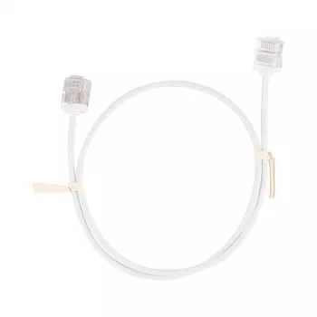 LogiLink Slim High-Flex Cat.6A U/UTP Patch Cable, 5 m, balta