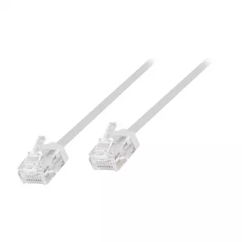LogiLink Slim High-Flex Cat.6A U/UTP Patch Cable, 5 m, balta