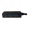 LOGILINK UA0262 USB 3.0 aktyvus prailginimo kabelis, USB-A kištukas į 4x USB-A lizdą, 10 m, juodas