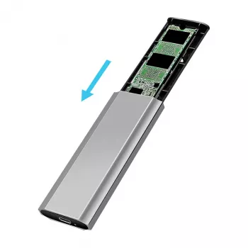 LogiLink UA0439 USB 3.2 Gen 2 SSD korpusas USB-C į PCIe NVMe