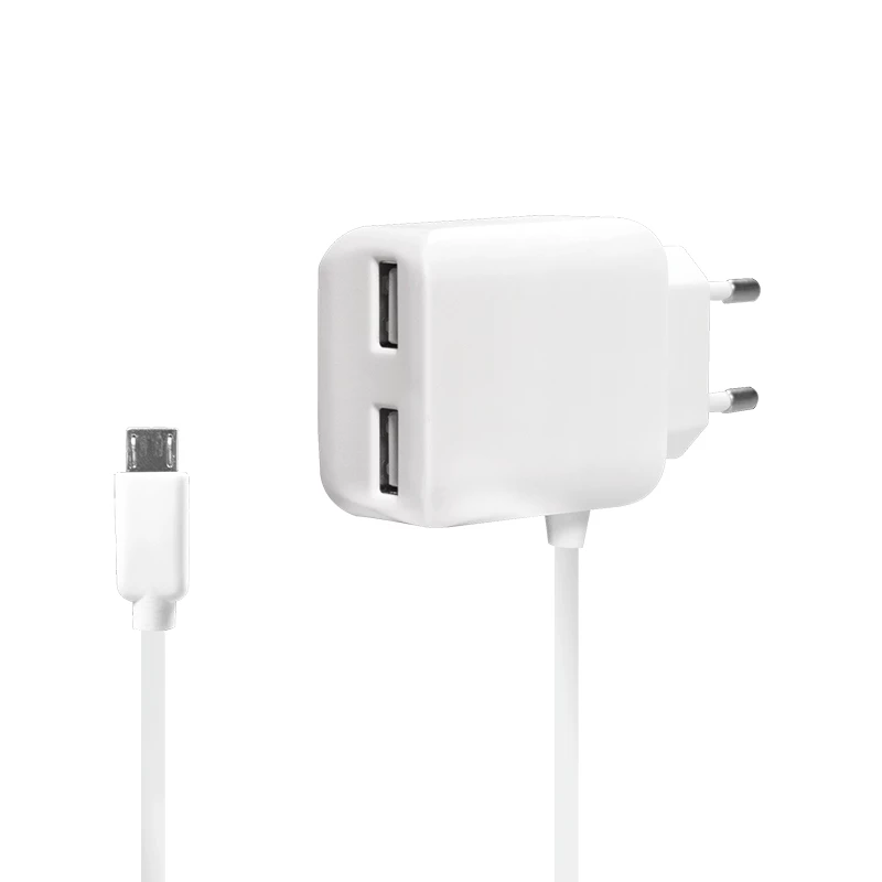 LogiLink Universal Wall USB Charger - Maitinimo blokas - 2.1 A - 2 USB išėjimo prievadai