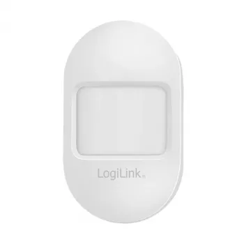 Logilink WiFi Smart PIR judesio jutiklis, suderinamas su Tuya, 2.4GHz, 120° aptikimo kampas, 8m veikimo nuotolis, baltas