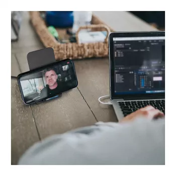 Logilink Wireless Quick Charging Stand 15 W, twin coil, black | Kur.lt
