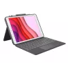 Logitech Combo Touch klaviatūra ir folio dėklas su jutikliniu pulteliu Apple 10,2 colio iPad (7, 8, 9 kartos) - grafitas - UK išdėstymas