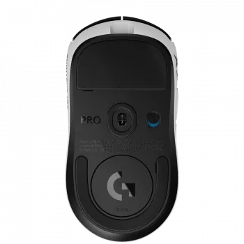 Logitech G PRO X2 SUPERSTRIKE optinė belaidė žaidimų pelė – juoda/balta