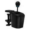 Logitech G RS H-Shifter – H formato pavarų perjungimo svirtis, skirta PC, PS4, PS5, Xbox One, Xbox Series X|S – juoda