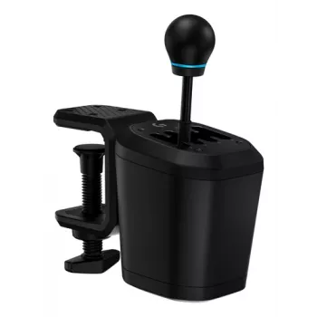 Logitech G RS H-Shifter – H formos pavarų perjungiklis, skirtas PC, PS4, PS5, Xbox One, Xbox Series X|S – juodas
