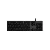 Logitech G512 Carbon mechaninė žaidimų klaviatūra – GX Brown lietimo, LIGHTSYNC RGB, USB praėjimas, aviacinio aliuminio korpusas, pilno dydžio