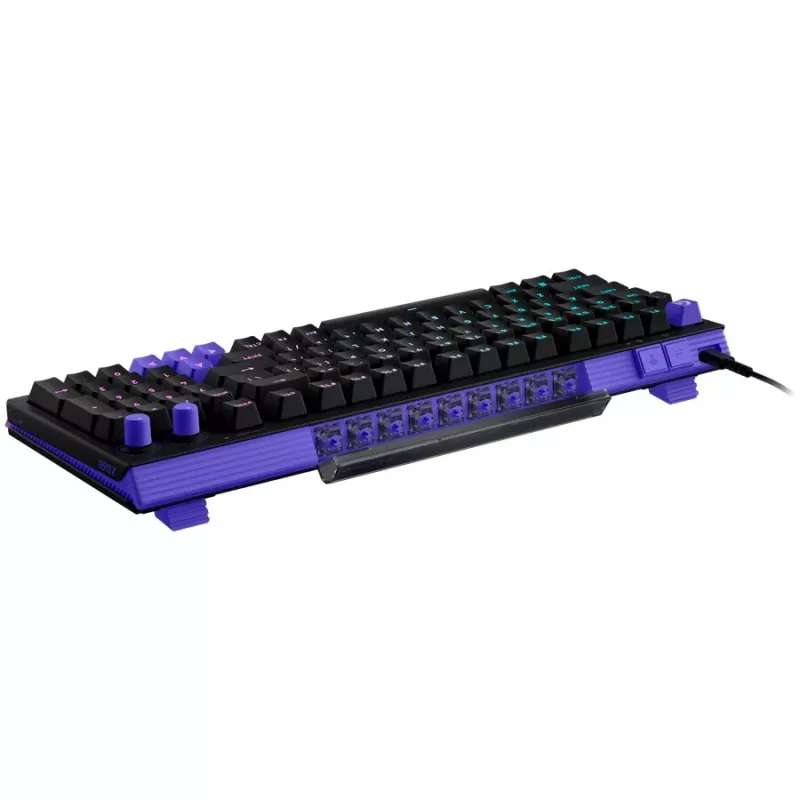 Logitech G512 X 98 laidinė žaidimų klaviatūra – juoda, US International, GX Linear mechaniniai jungikliai, RGB LIGHTSYNC