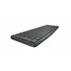 Logitech MK235 belaidė klaviatūros ir pelės rinkinys, 2.4GHz RF, QWERTZ išdėstymas, juoda, USB imtuvas – 920-008031