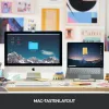 Logitech MX Keys Mini for Mac - belaidė klaviatūra su foniniu apšvietimu, Space Gray