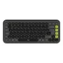 Logitech POP Icon Keys belaidė kompaktiška mechaninė klaviatūra, Blast Yellow