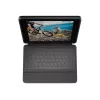 Logitech Rugged Folio klaviatūra ir dėklas su Apple Smart Connector – AZERTY prancūziškas išdėstymas – Graphite – skirta Apple 10,9 colio iPad (10 kartos)