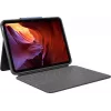 Logitech Rugged Folio su US International QWERTY klaviatūra, skirta Apple iPad 10 kartos (A2696) – Graphite, MIL-STD-810G apsauga nuo kritimo