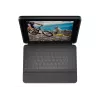 Logitech Rugged Folio su US International QWERTY klaviatūra, skirta Apple iPad 10 kartos (A2696) – Graphite, MIL-STD-810G apsauga nuo kritimo